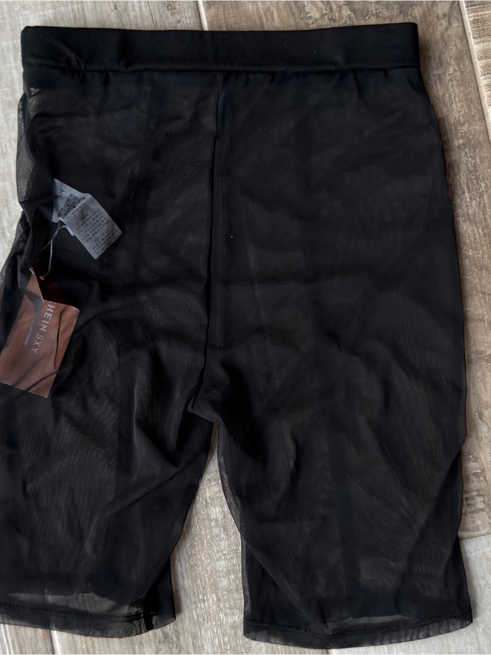 Size 2/XS Sheer Peekaboo Under Shorts